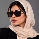 عینک آفتابی زنانه جیونچی فریم مربع اورجینال کد GV400V