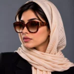 عینک آفتابی جیمی چو زنانه فریم گربه ای اورجینال مدل LEELA