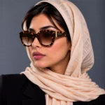 عینک آفتابی جیمی چو زنانه فریم گربه ای اورجینال مدل XENA