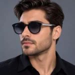 عینک آفتابی مائویی جیم فریم گرد اورجینال کد MO636