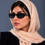 عینک آفتابی اف وایت فریم بیضی اورجینال کد OW14E