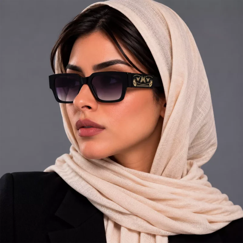 عینک آفتابی پوچی فریم مستطیل اورجینال کد EP1006