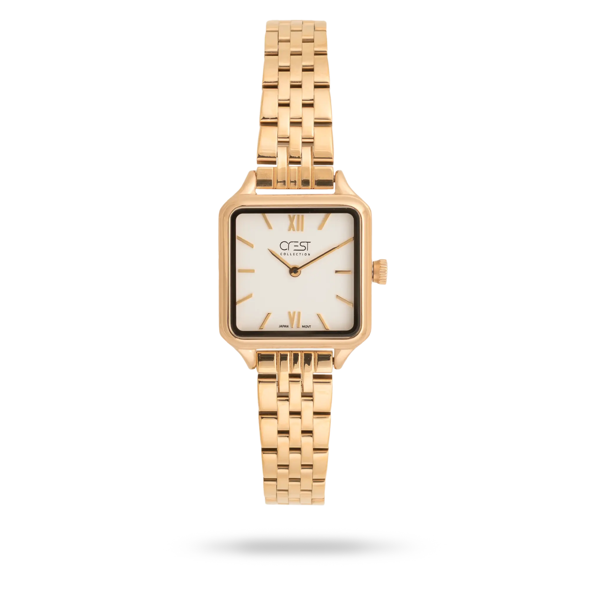 crest-watch-9046-4.webp ساعت مچی زنانه کرست بند استیل رزگلد کد Crest 9046/47 - تصویر 1