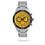 ساعت مچی مردانه کرست بند استیل دودی کد Crest 6304/5