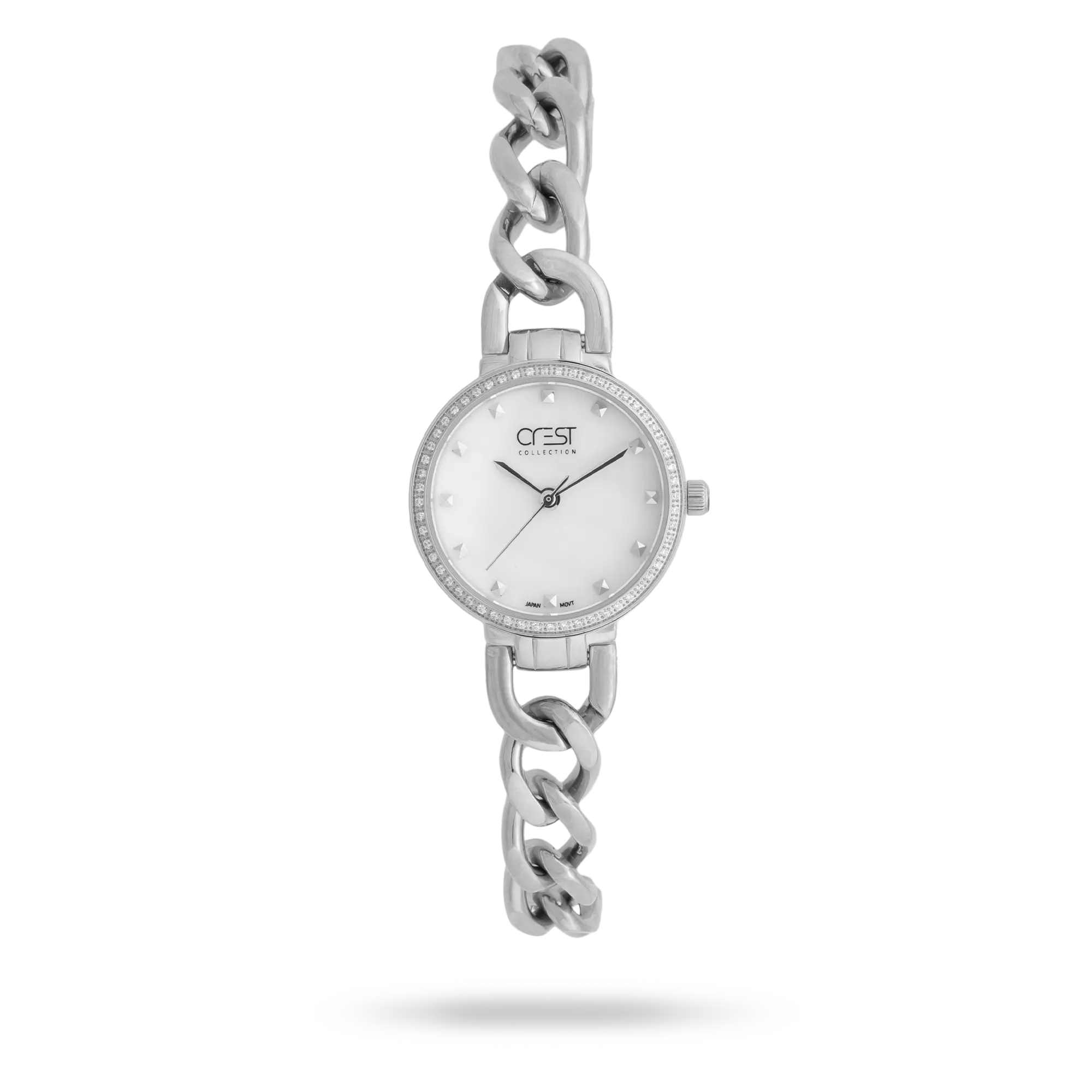 crestwatch-9049.webp ساعت مچی زنانه کرست بند استیل رزگلد کد Crest 9049 - تصویر 1