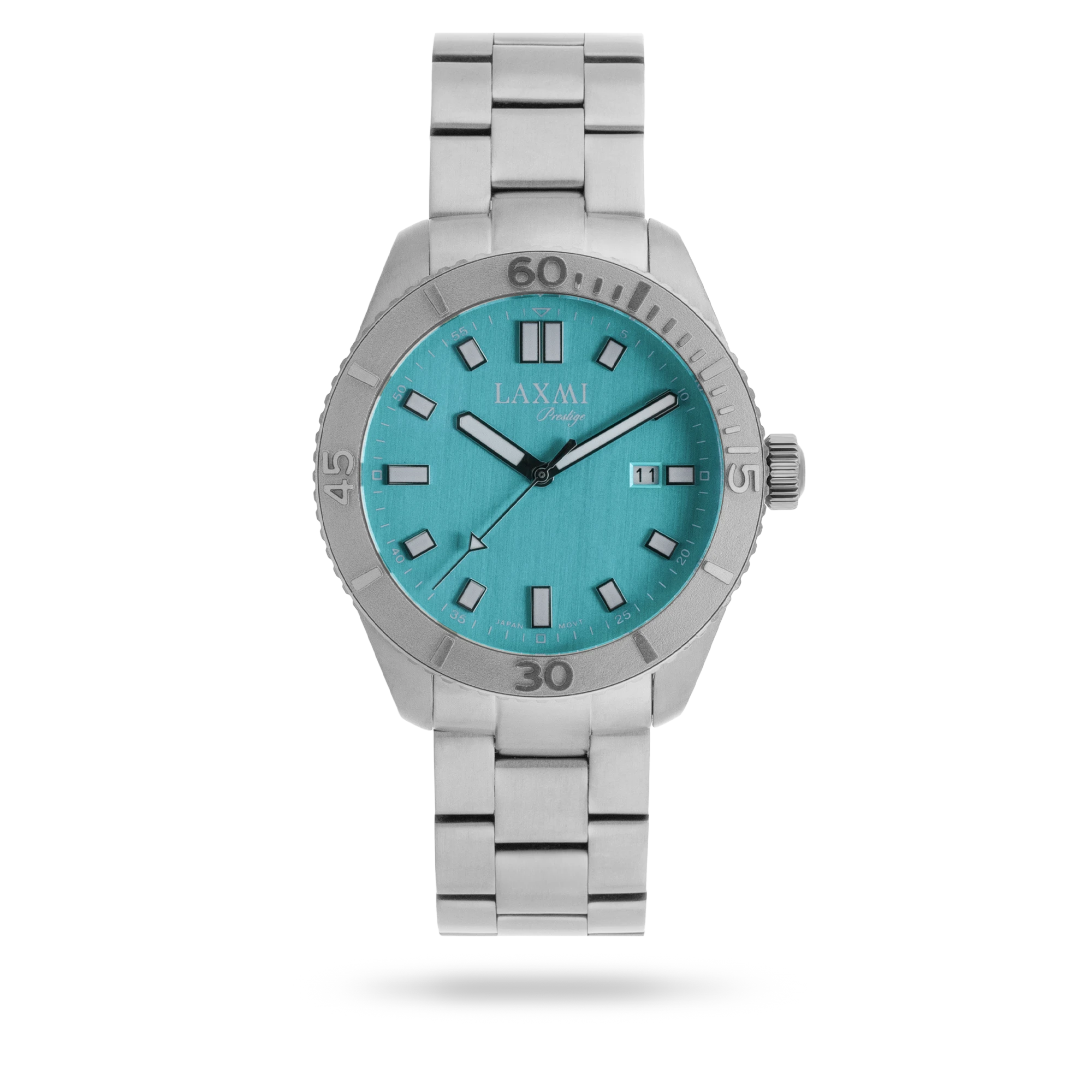 laxmi-8223-3.webp ساعت مچی مردانه لاکسمی نقره ای کد Laxmi 8223/3 - تصویر 1