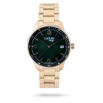 ساعت مچی مردانه لاکسمی بند استیل طلایی کد Laxmi 8153/4