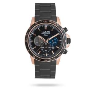 ساعت مچی مردانه لاکسمی بند استیل مشکی کد Laxmi 8181/5