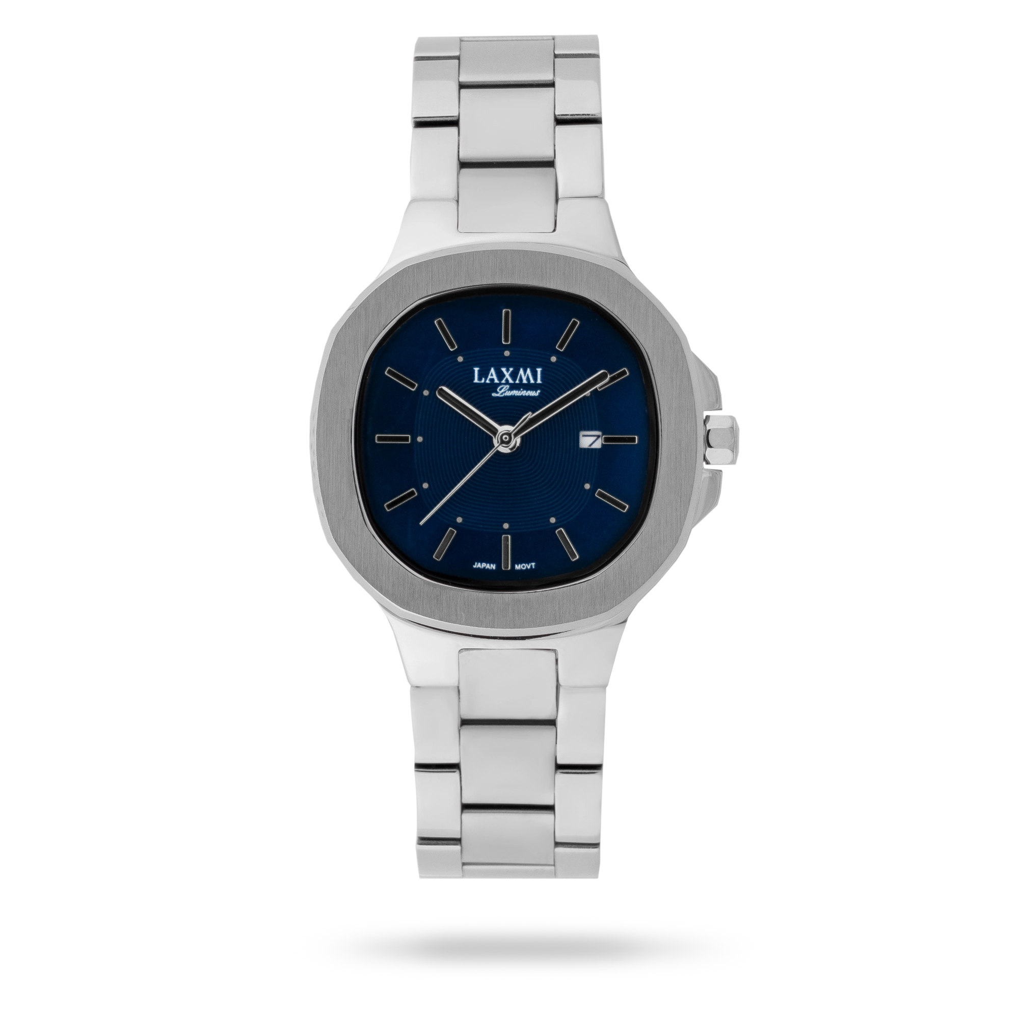 laxmiwatch-8136-6.webp ساعت مچی زنانه لاکسمی بند استیل نقره ای کد Laxmi 8136/6 - تصویر 1