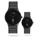 ساعت مچی ست لاکسمی بند استیل مشکی کد Laxmi 85107/6