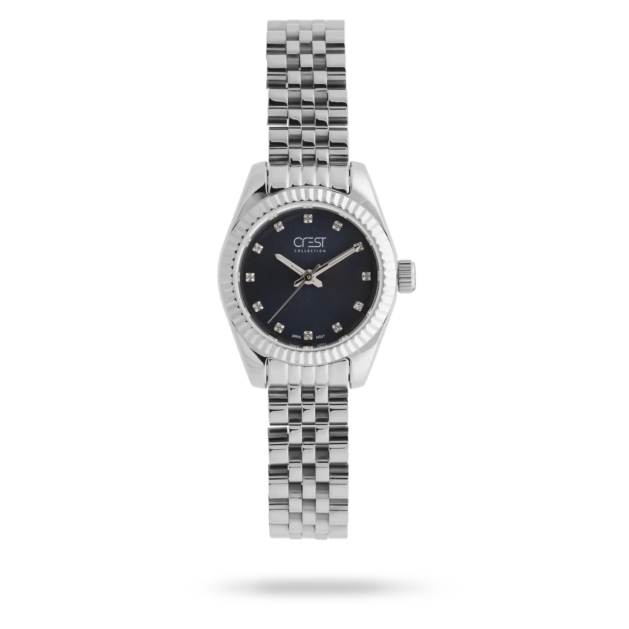 watch-crest-6333.webp ساعت مچی زنانه کرست بند استیل دو رنگ طلایی نقره ای کد Crest 6333 - تصویر 1
